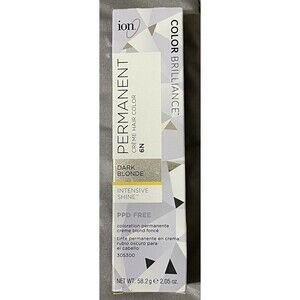 Ion Color Brilliance Permanent Crème Hair Color 6N Dark Blonde Intense Shine